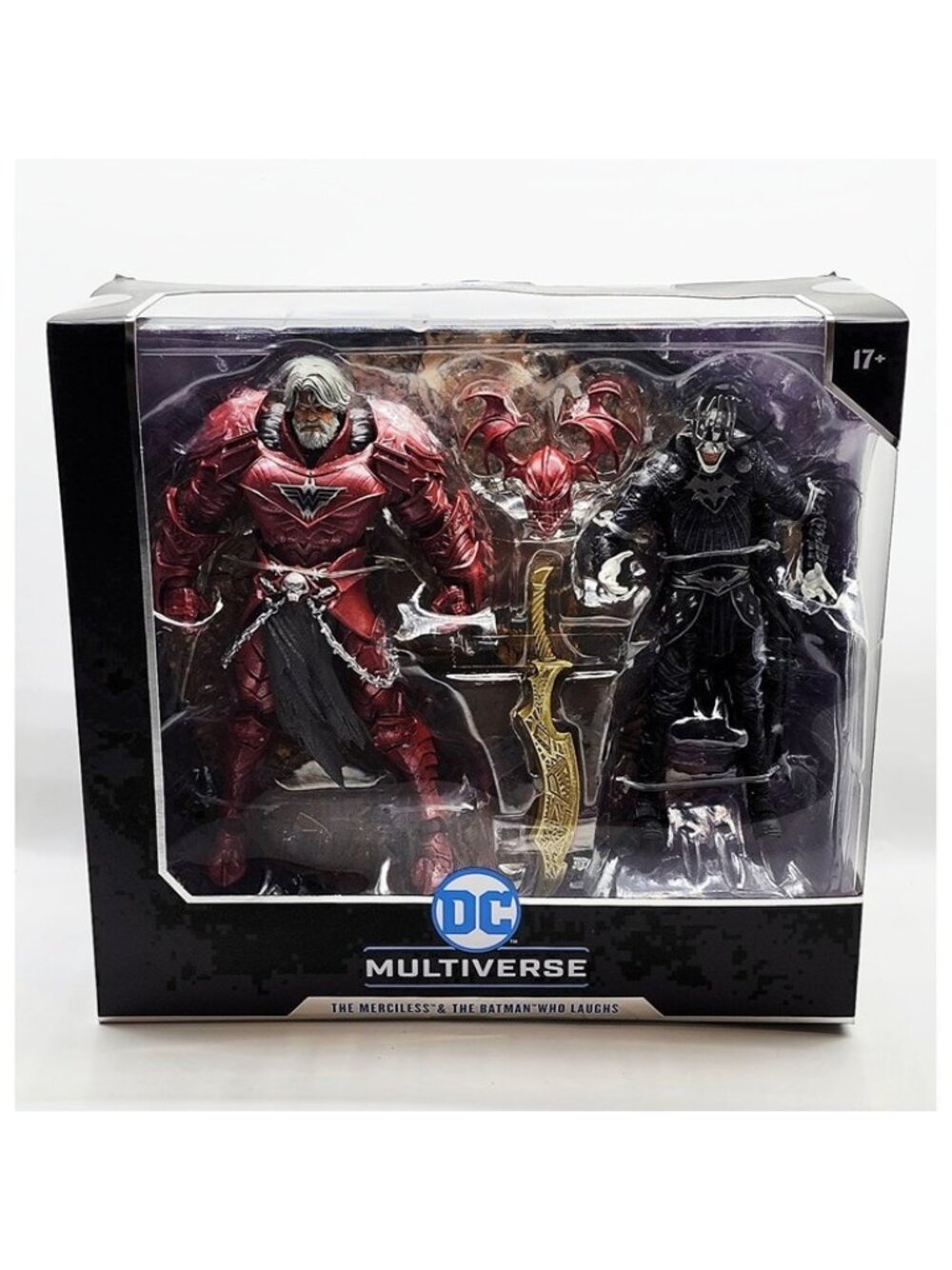 McFarlane Toys DC - The Batman Who Laughs Knight Armor & Merciless 7" Figures